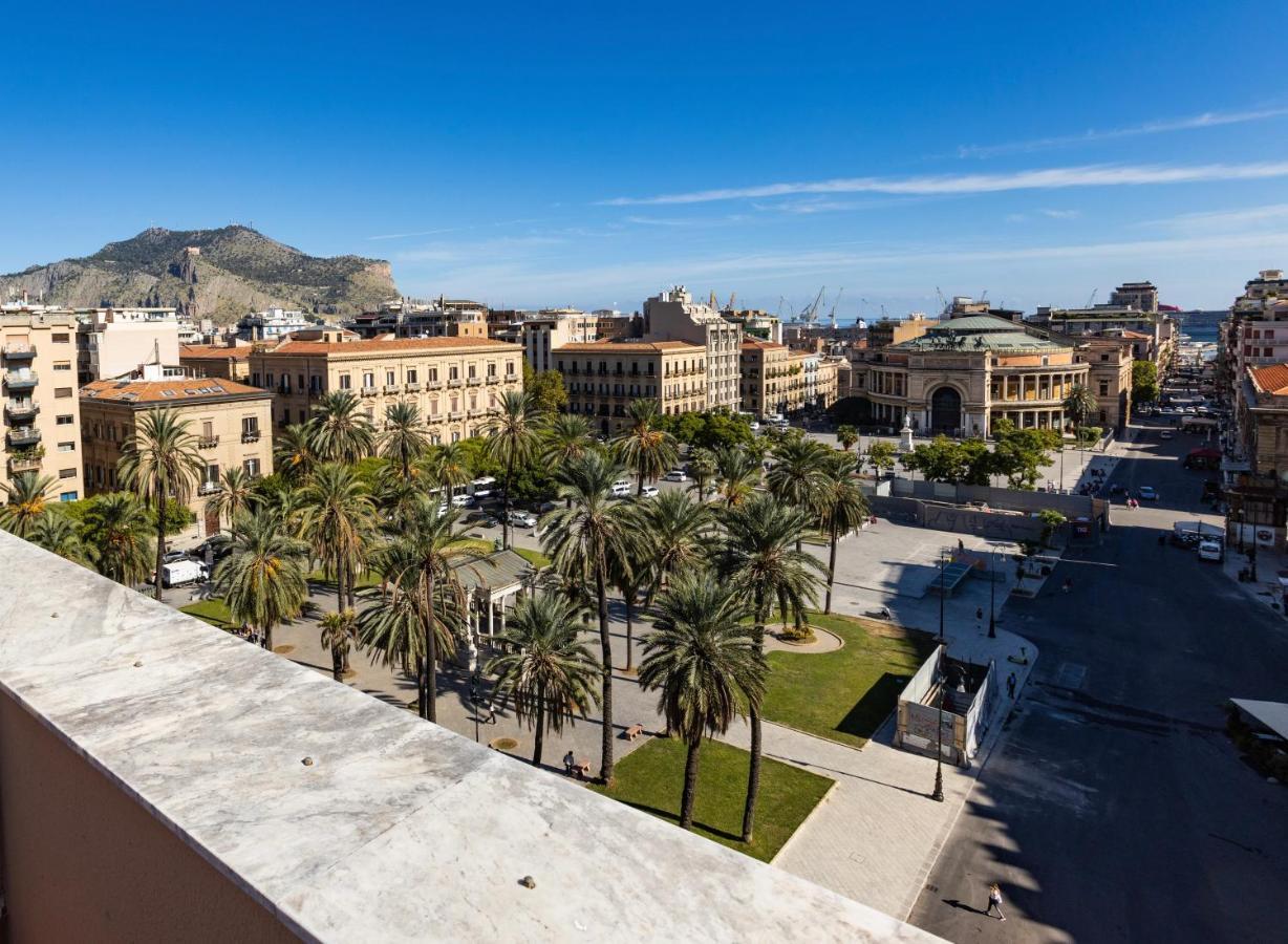 Ferienwohnung Politeama Rooftop Palermo Exterior foto